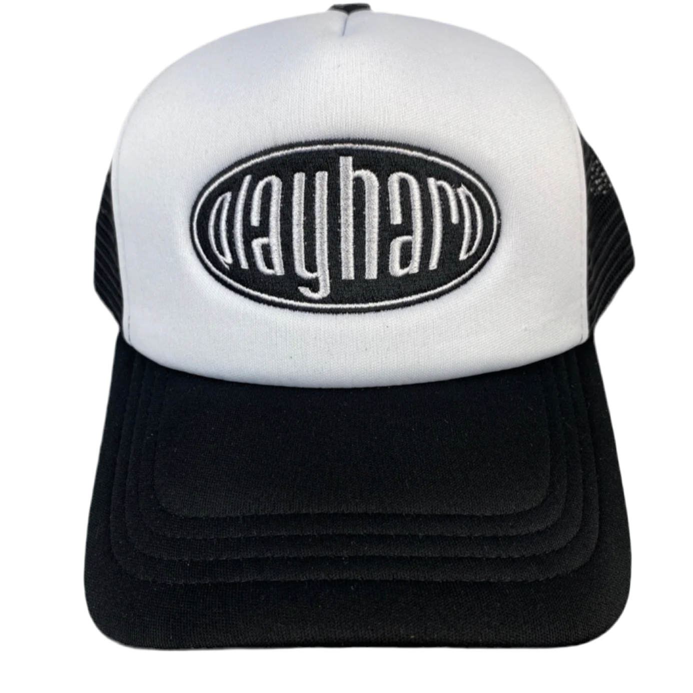 Black Playhard Trucker Cap