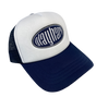 Navy Playhard Trucker Cap