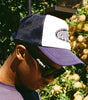 Navy Playhard Trucker Cap