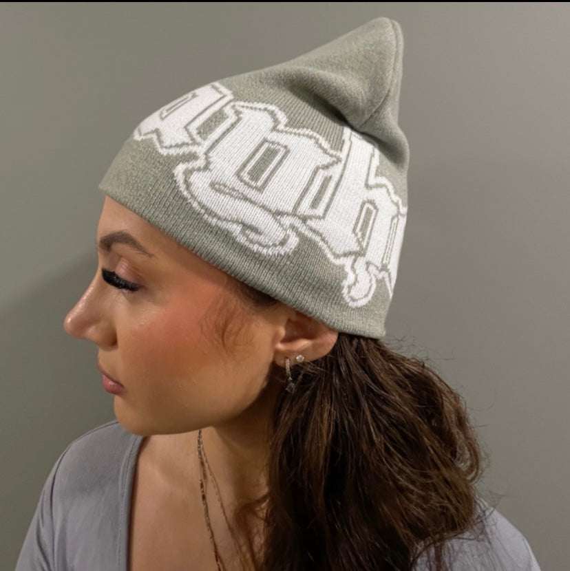 Playhard 23' Beanie Hat - Grey