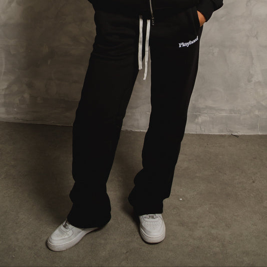 Playhard Stacked Bottoms - Black
